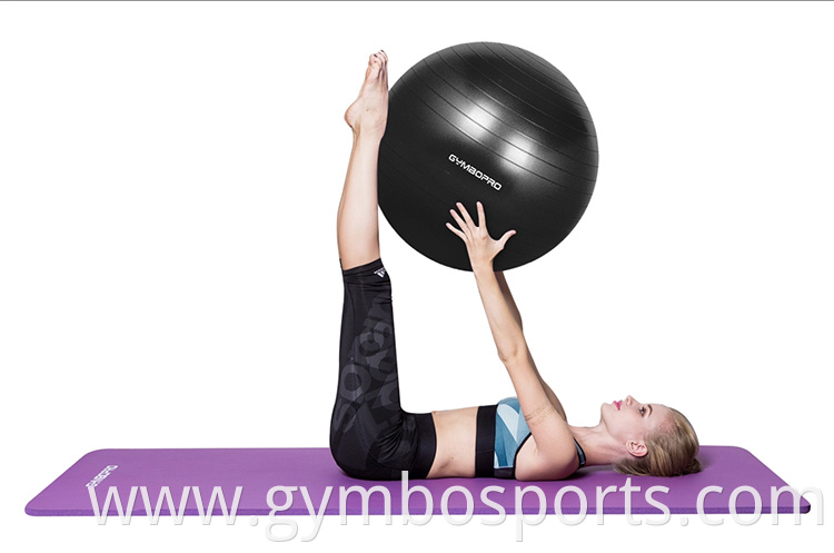 65cm 75cm Pvc Colorful Exercise Gym Fitness Ball